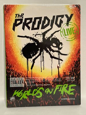 THE PRODIGY WORLD'S ON FIRE [LIVE] NEW CD & DVD