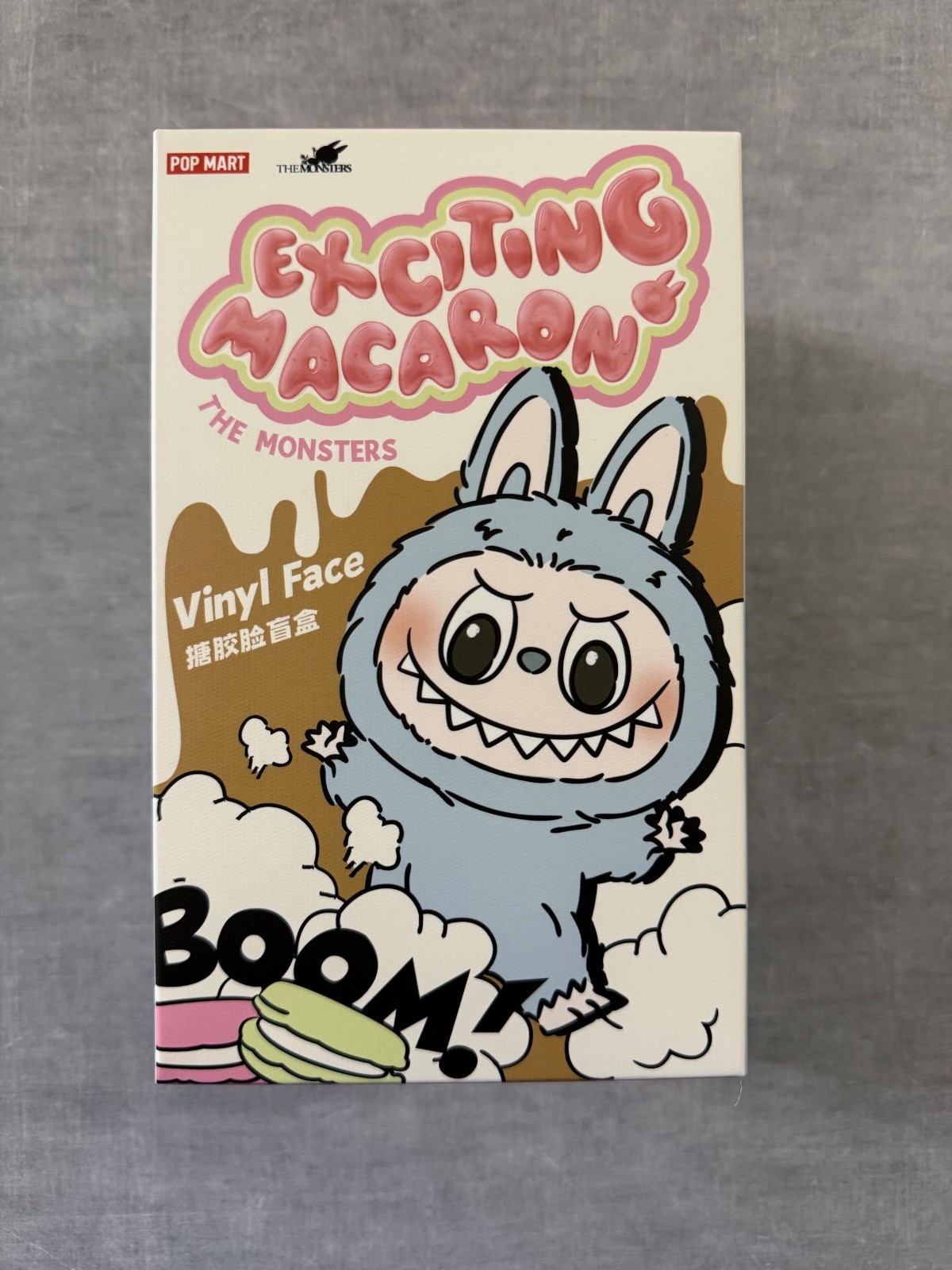 Pop Mart Labubu The Monsters Exciting Macaron - SESAME BEAN