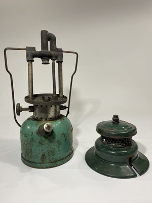 Coleman No. 242B Lantern Sea Foam Base, Poor Condition, Date Unknown