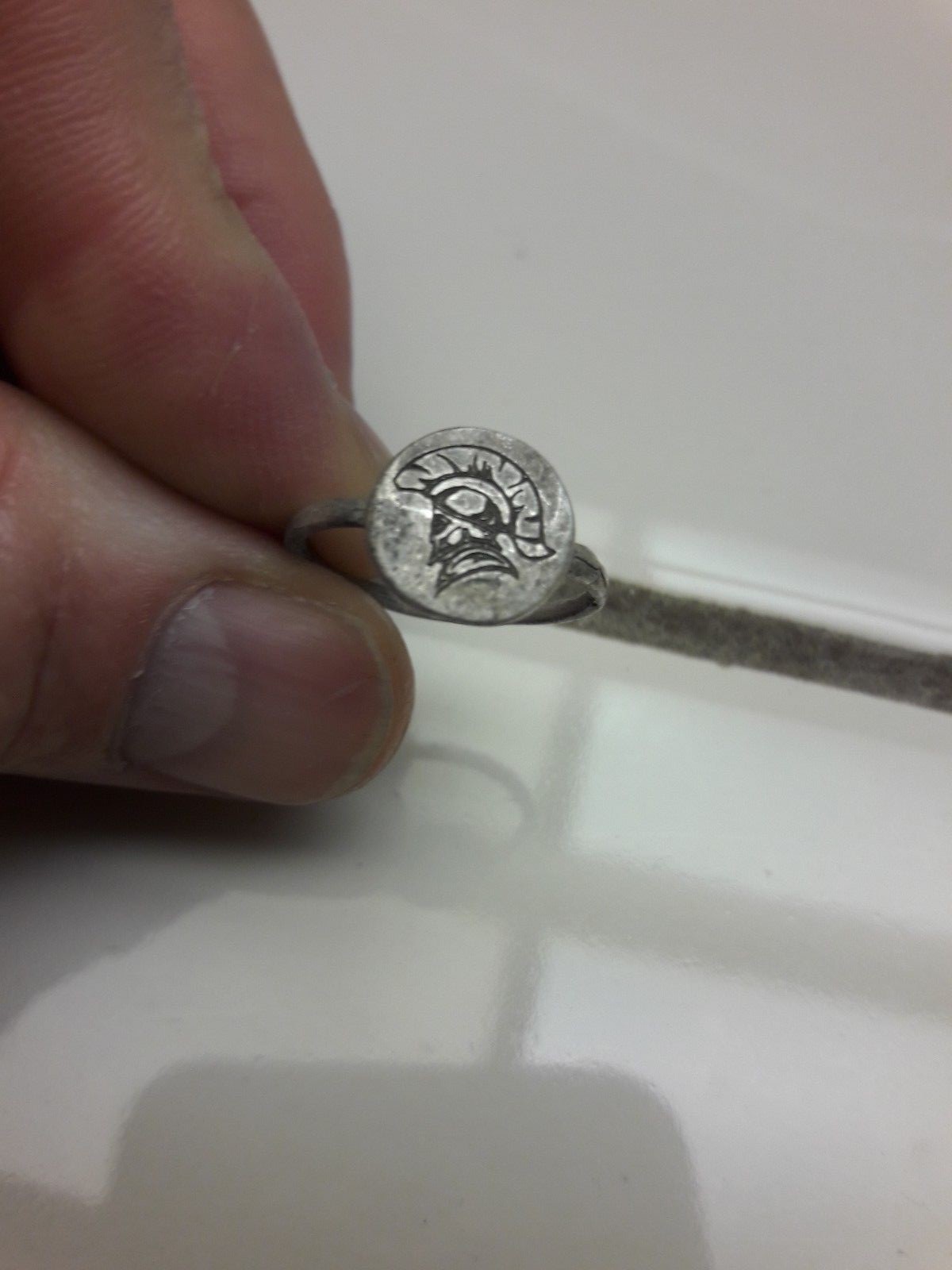 Ancient Roman silver ring