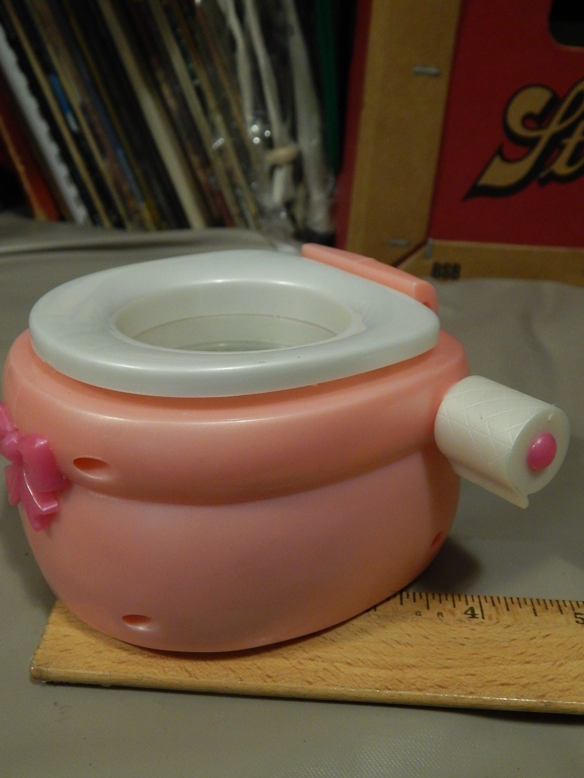 Mattel 2011 Little Mommy Baby Audible Potty Training Toilet Toy w/ Sound Ltd