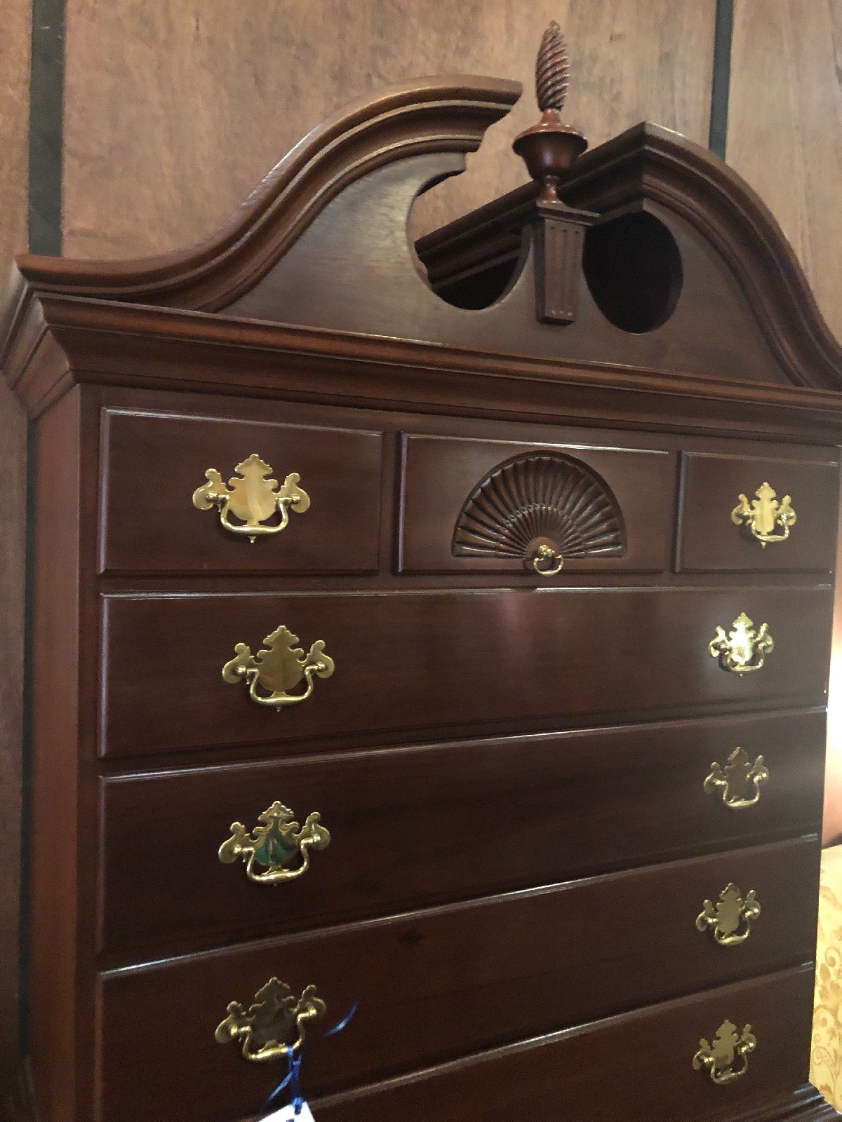 Gorgeous Mahogany Highboy Dresser