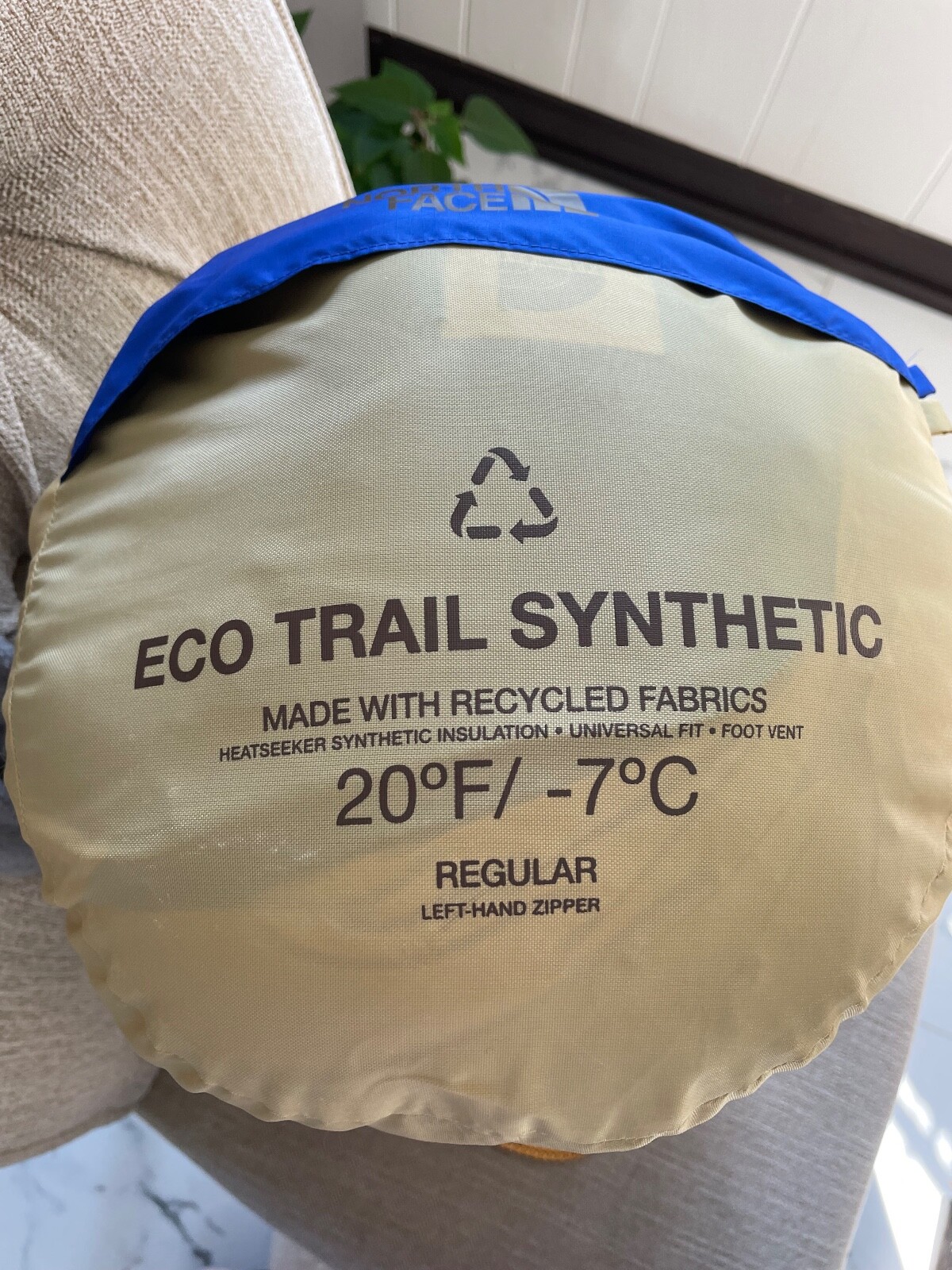 THE NORTH FACE - mami Vintage The North Face Blue Mummy Sleeping Bag Blue USA