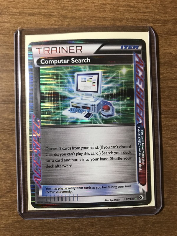 Pokemon Individual Cards Nm Pokemon Computer Search Card Boundaries Crossed Set 137 149 Black White Ace Toys Hobbies