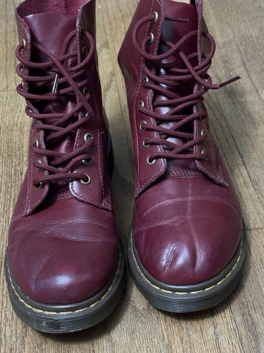 Dr. Martens UNISEX - ankle boots - cherry red Size 8 | eBay