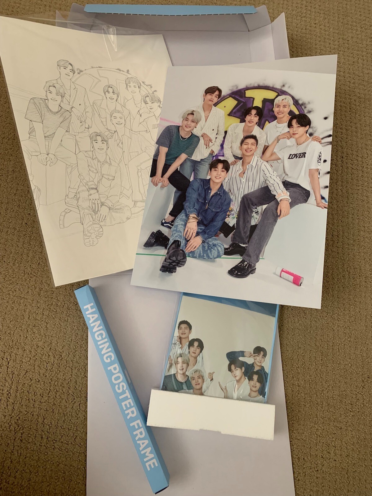 K-POP・アジア BTS MARCH BOX 4 US SELLER] BTS Army Membership Merch Box 4 Official Mirror