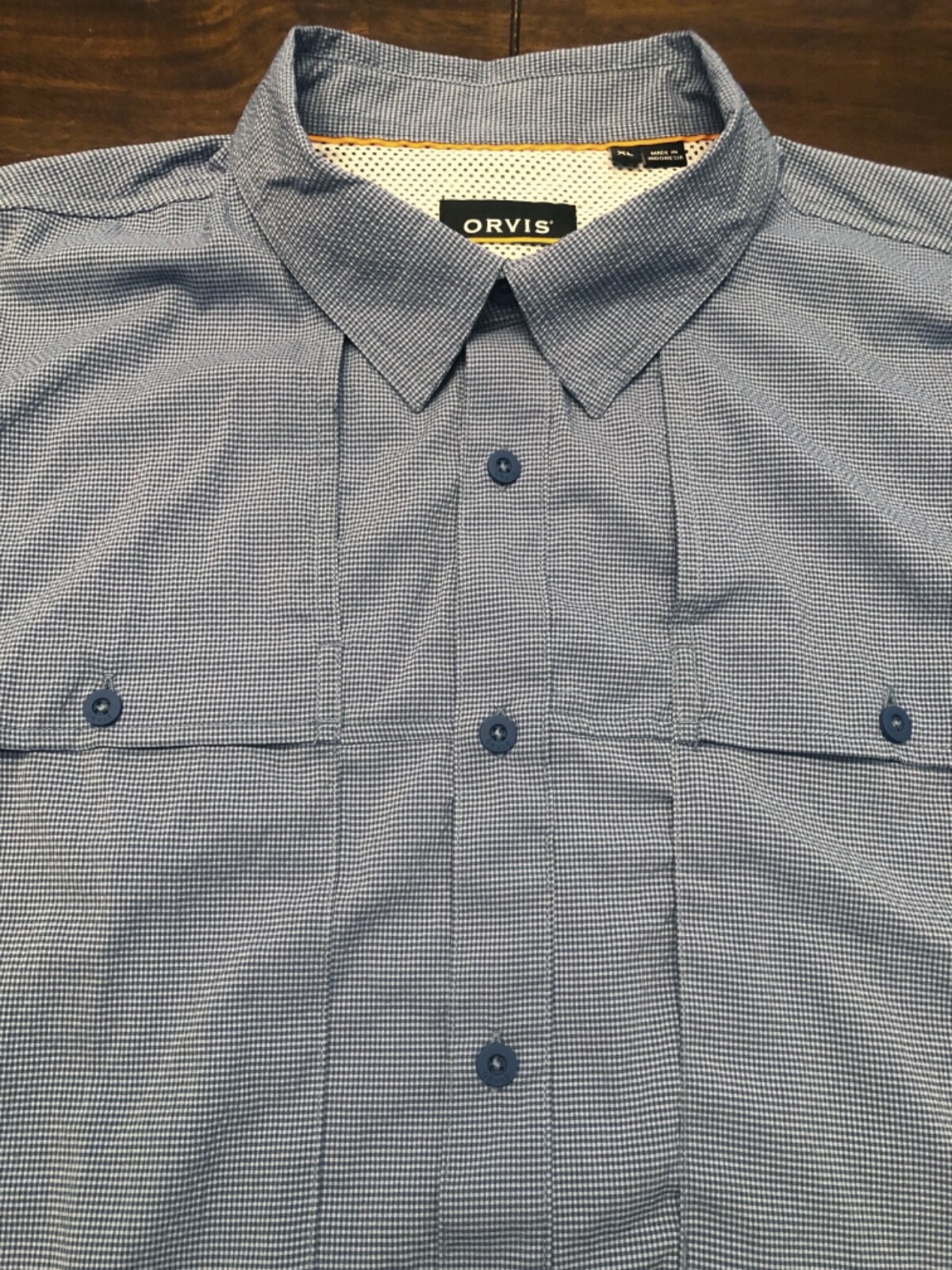 Orvis Mens Blue Active Fit Fishing Shirt sz XL (excellent)のeBay公認海外通販｜セカイモン