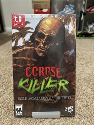 CORPSE KILLER 25th Anniv. Collector's Edition Limited Run (Nintendo Switch) NEW!