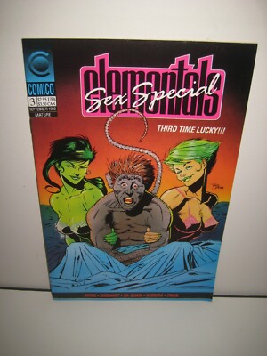 Elementals Sex Special #3 1992 Comico Tony Akins