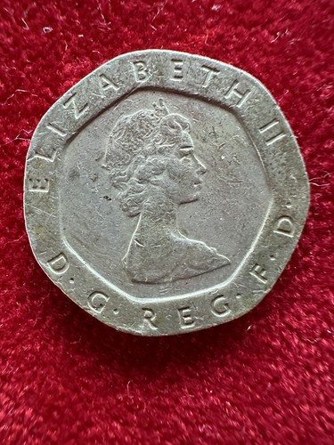 上等な II Elizabeth Pence Twenty Rare 1982 UK D. F. Reg. G. D. Coin コレクション