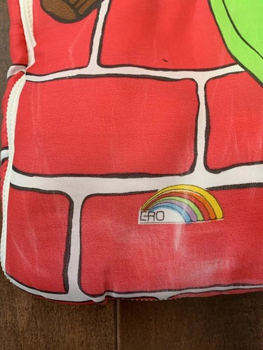 Vintage TMNT Teenage Mutant Ninja Turtles Sleeping Bag 1991 Mirage Studios VTG