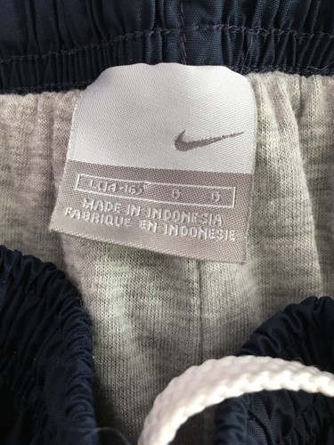 Youth Nike Navy Blue Lined Wind Pants Sz L (14 - 16)