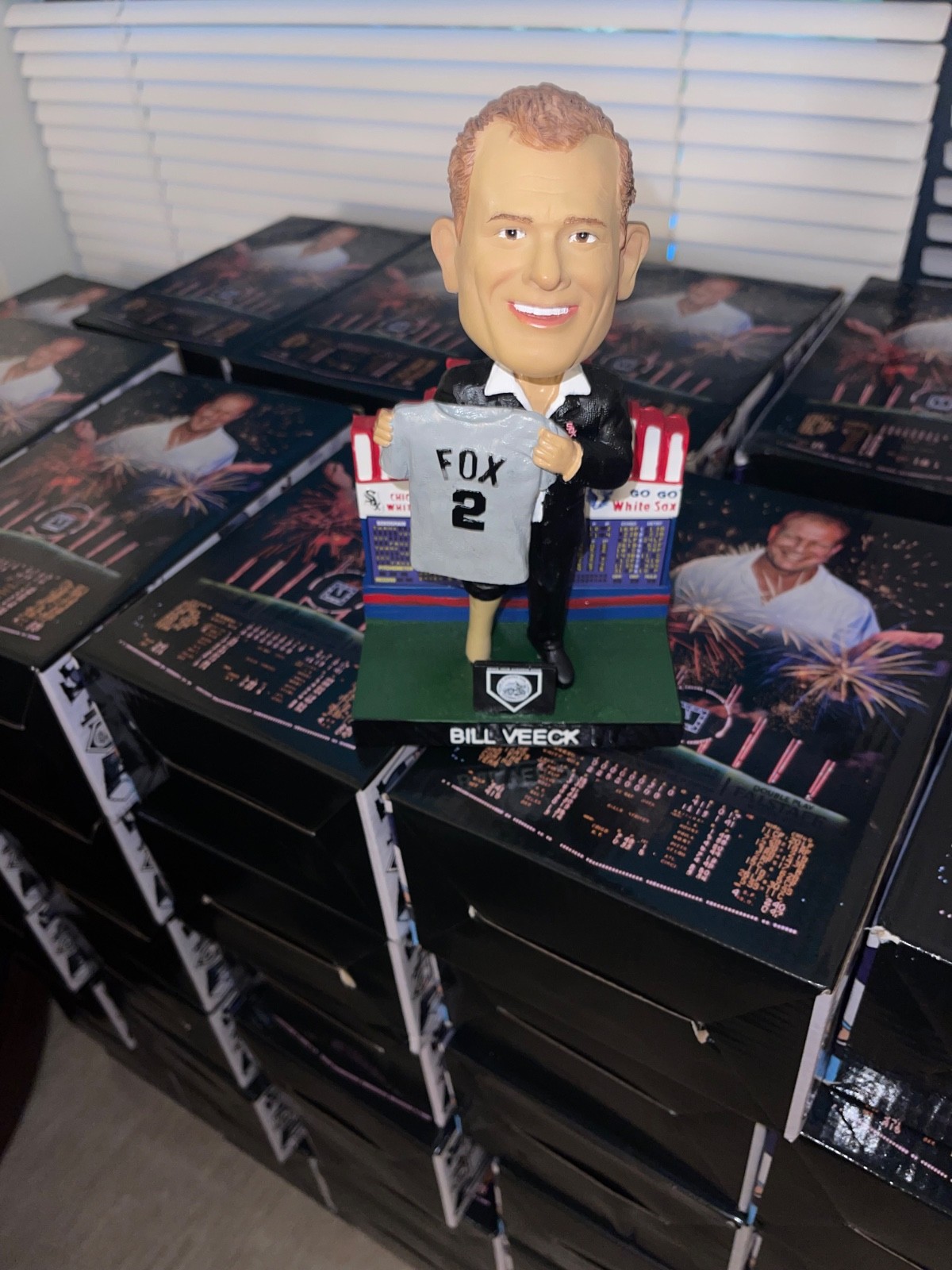 Bill Veeck 1960 Bobblehead Chicago White Sox SGA 8/9/25