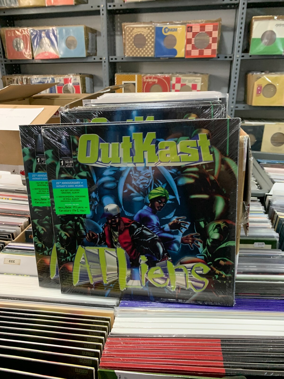 Outkast 4LP Atliens 2021 Sealed 25th Anniversary Of