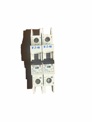 Eaton FAZ-C10/1-NA-SP 167133 Circuit Breakers  (QTY.  2)