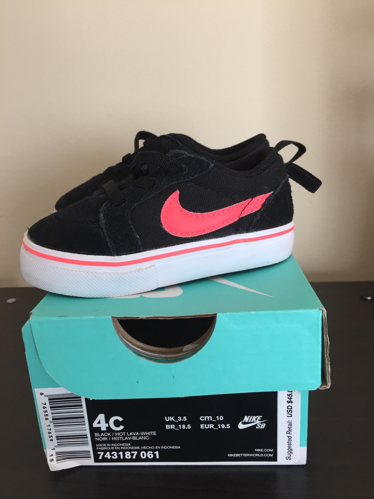 size 4c nike shoes
