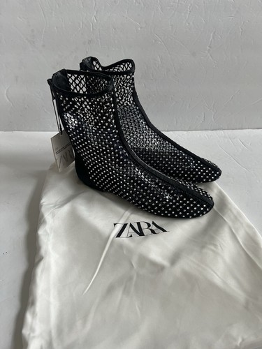 ELENDEEK SQUARE SHORT BOOTS サイズ38 ブラック CHIKO Izazkun Square Toe Block Heels Ankle Boots