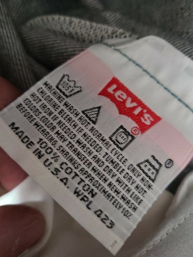 Pre-owned Levi's Vintage (1993)  501 Jeans - Made In Usa - With Tags - Indigo In Blue