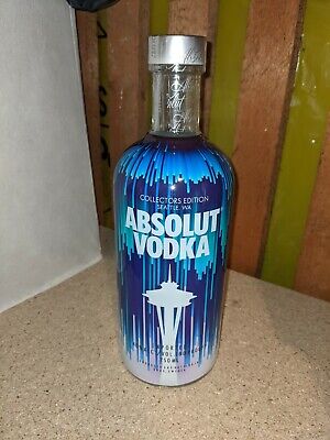 Absolut Vodka Seattle v4 - 750ml - new and sealed