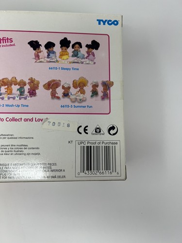 NEW Quints 5 Bath Time For Five 1995 Tyco Set Mirror Tub #66116-2 RARE
