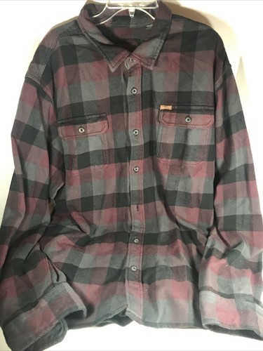 Men's Orvis Big Bear Flannel Autumn Rust Plaid XL item Men's Orvis Big Bear Flannel Autumn Rust Plaid XL item
