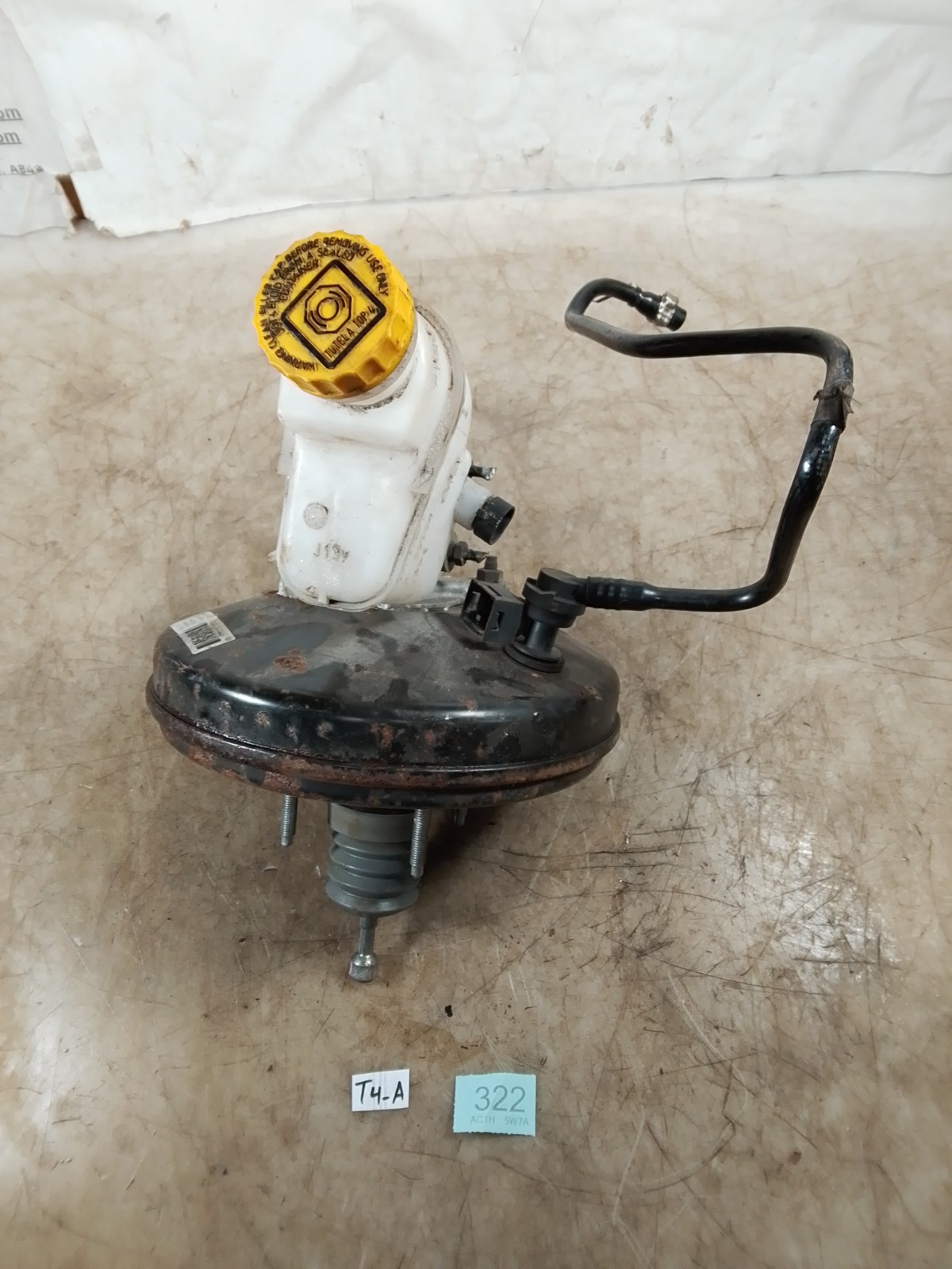 CHRYSLER YPSILON 11-14 1.2 PETROL BRAKE BOOSTER SERVO 51869369 #T4A.322