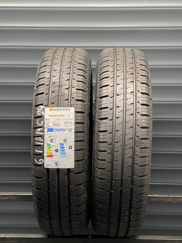 2x Hankook Vantra Lt (Ra18) 175 R14 C 99/98q M+S