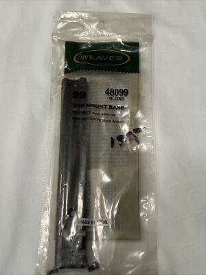 Weaver 99 Top Mount Base #48099 Black for Winchester Mod 70 SA