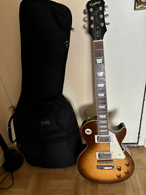 Epiphone Les Paul Standard Pro Plus Top Guitar 2016 9lbs 2oz W/OHSC