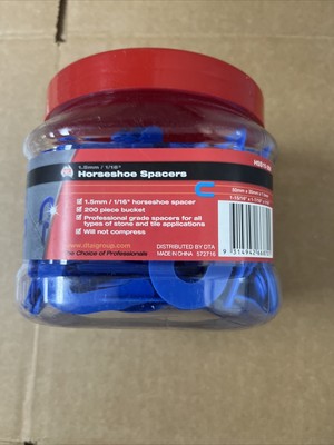 DTA 1/16'' Horseshoe Shim, PK200