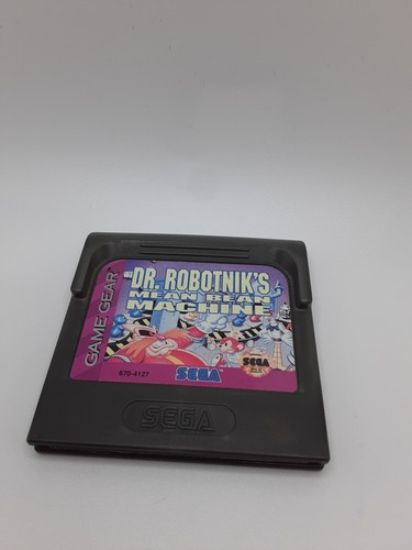 Dr. Robotnik's Mean Bean Machine (Sega Game Gear, 1993) Cart Only