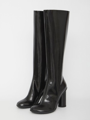 Pre-owned Bottega Veneta Atomic Boots In Black