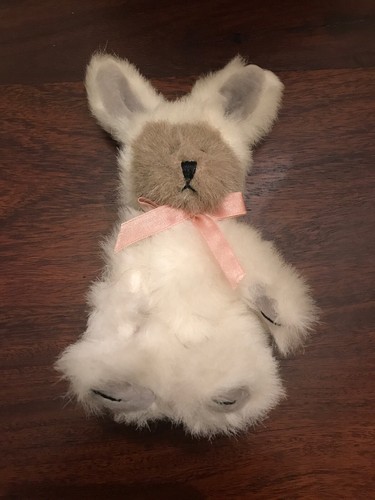 Boyds Bear The Boyd's Collection Small fluffy baby Easter bunny Teddy Bear Coll