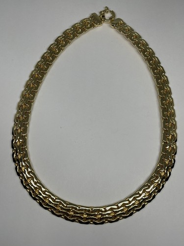OTC Italy 18kGP Necklace 20in Heavy 171.8g Fancy Clasp