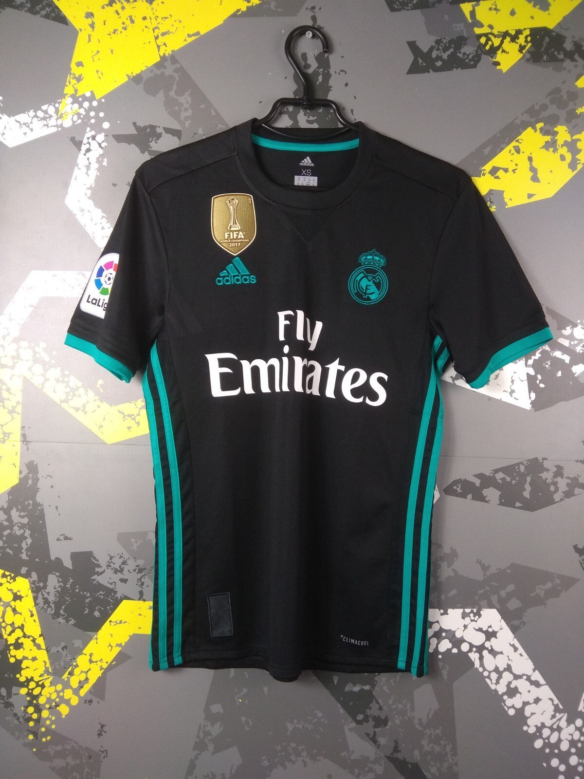 激レアadidas Real Madrid サッカーシャツ 90s ゲームシャツ