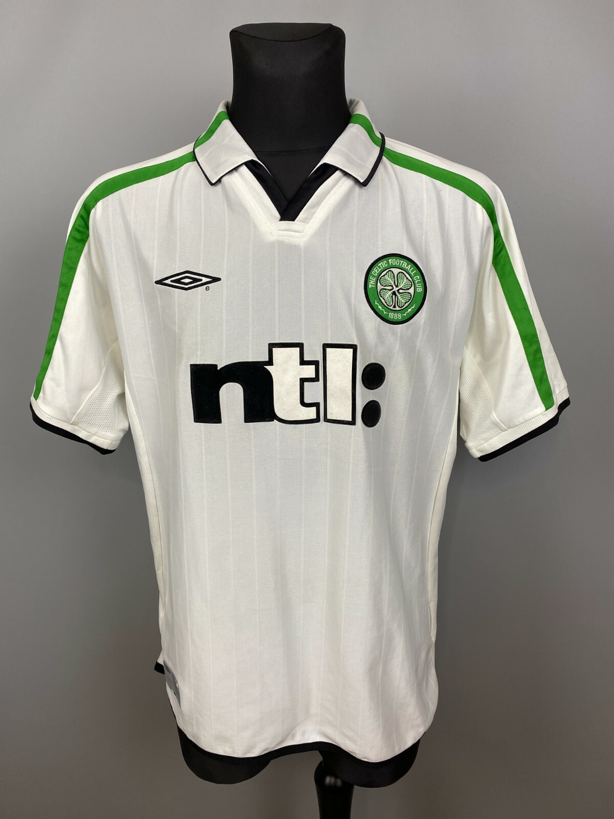 CELTIC 2001 2002 AWAY SHIRT FOOTBALL SOCCER JERSEY UMBRO CELTIC 2001 2002 AWAY SHIRT FOOTBALL SOCCER JERSEY UMBRO
