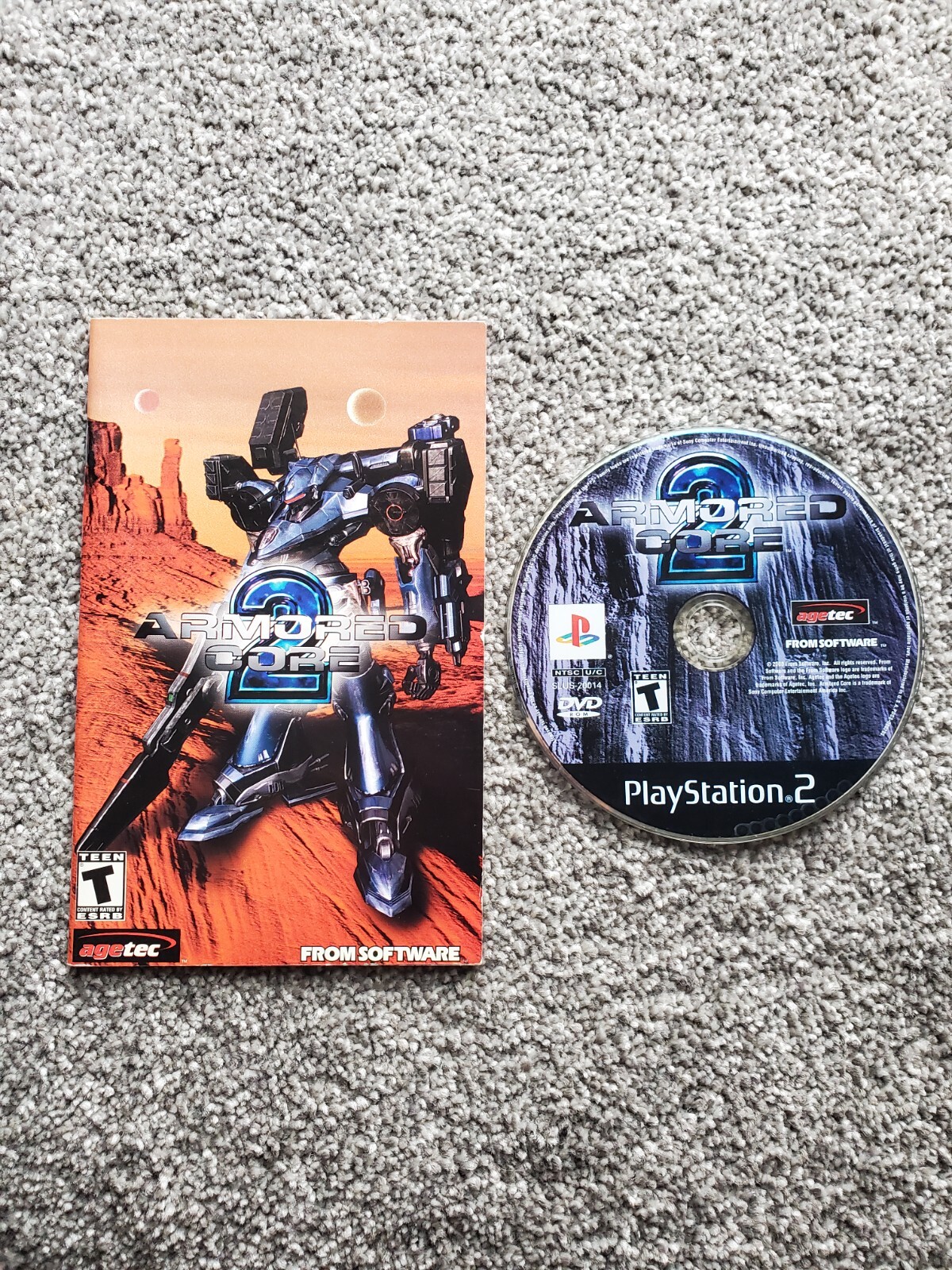 その他 ARMORED CORE2 ANOTHER AGE Armored Core 2: Another Age for PlayStation 2