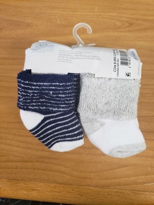 Child Of Mine By Carter Baby Boy Wild Socks 6 Pack Size NB