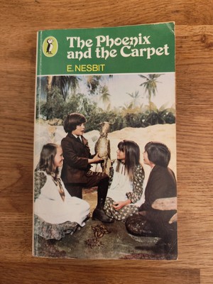 BOOK - Vintage Paperback The Phoenix And The Carpet E. Nesbit Puffin TV Tie-In 