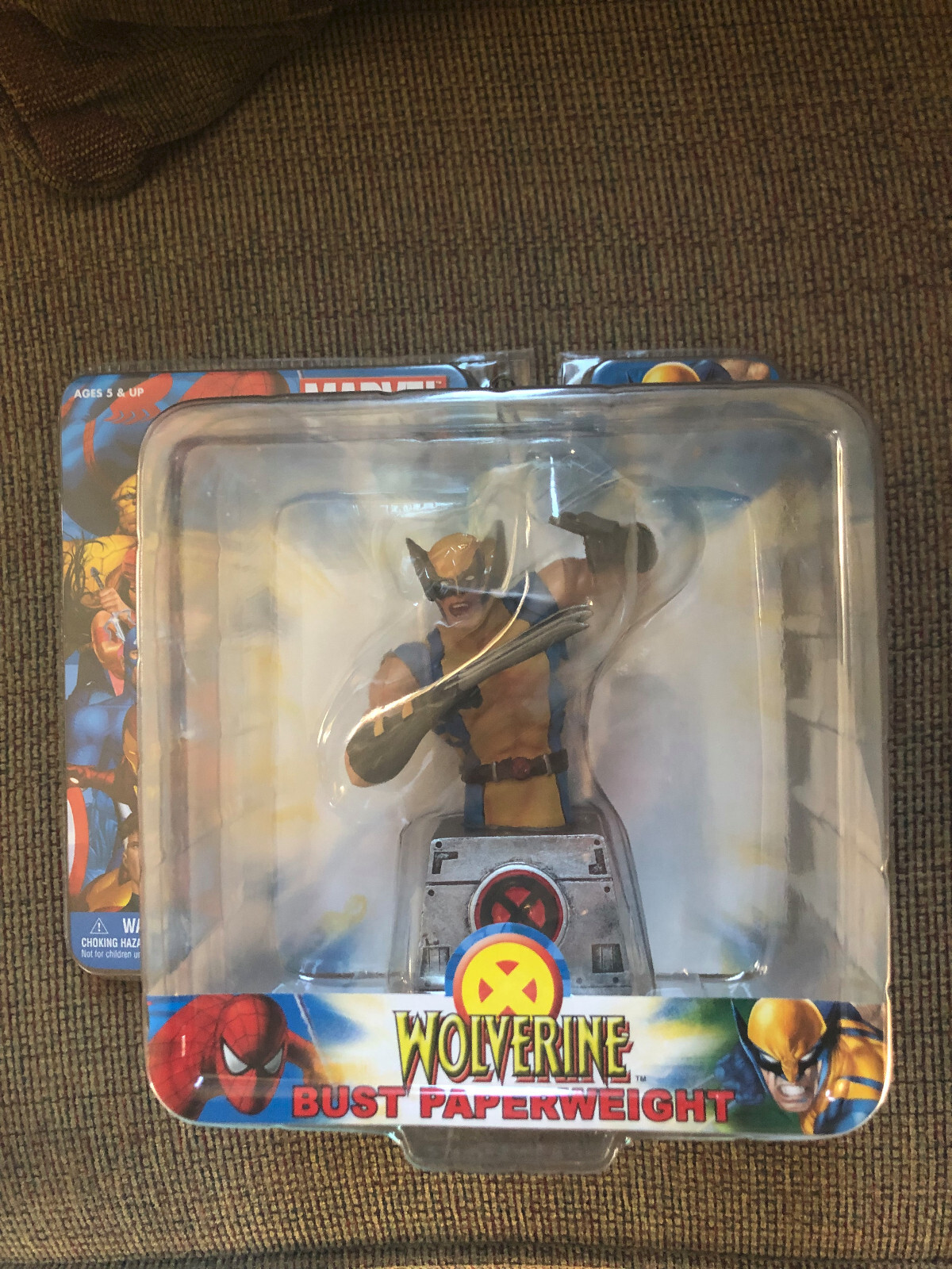 アメコミ Wolverine Bust Paperweight Marvel X-Men Wolverine Bust Paperweight by Monogram