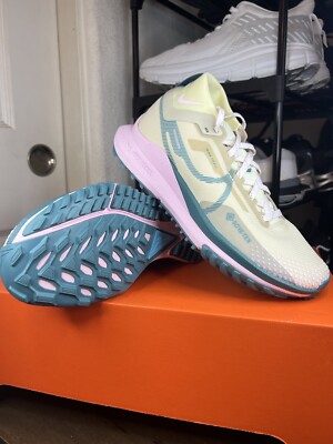 Nike React Pegasus Trail 4 GTX GORE-TEX Women s Trail Pink Hiking Running Shoes