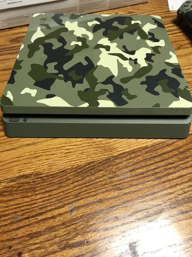 Sony PlayStation 4 Slim Call of Duty: WWII Limited Edition 1TB Green Camouflage