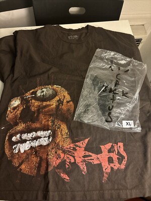 Travis Scott Utopia Circus Maximus Tour VIP Exclusive Tee Size XL