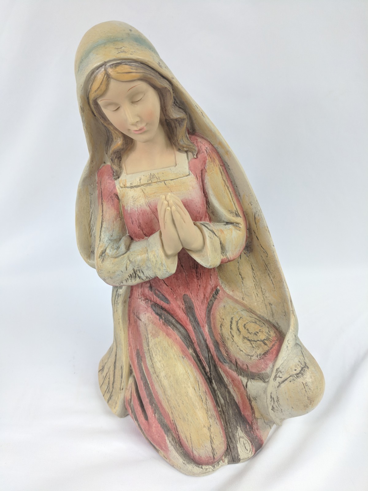 Tii Collections Resin Holy Family Figurines Mary Baby Jesus Manger Nativity Set