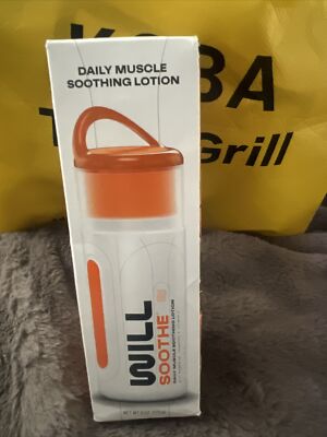WILL Soothe Daily Muscle Soothing Lotion w/Magnesium, Vitamin E, Ceramides 6oz