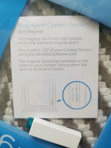 Ring Alarm Slim Magnet - Brand New Authentic Amazon Camera Security System Small