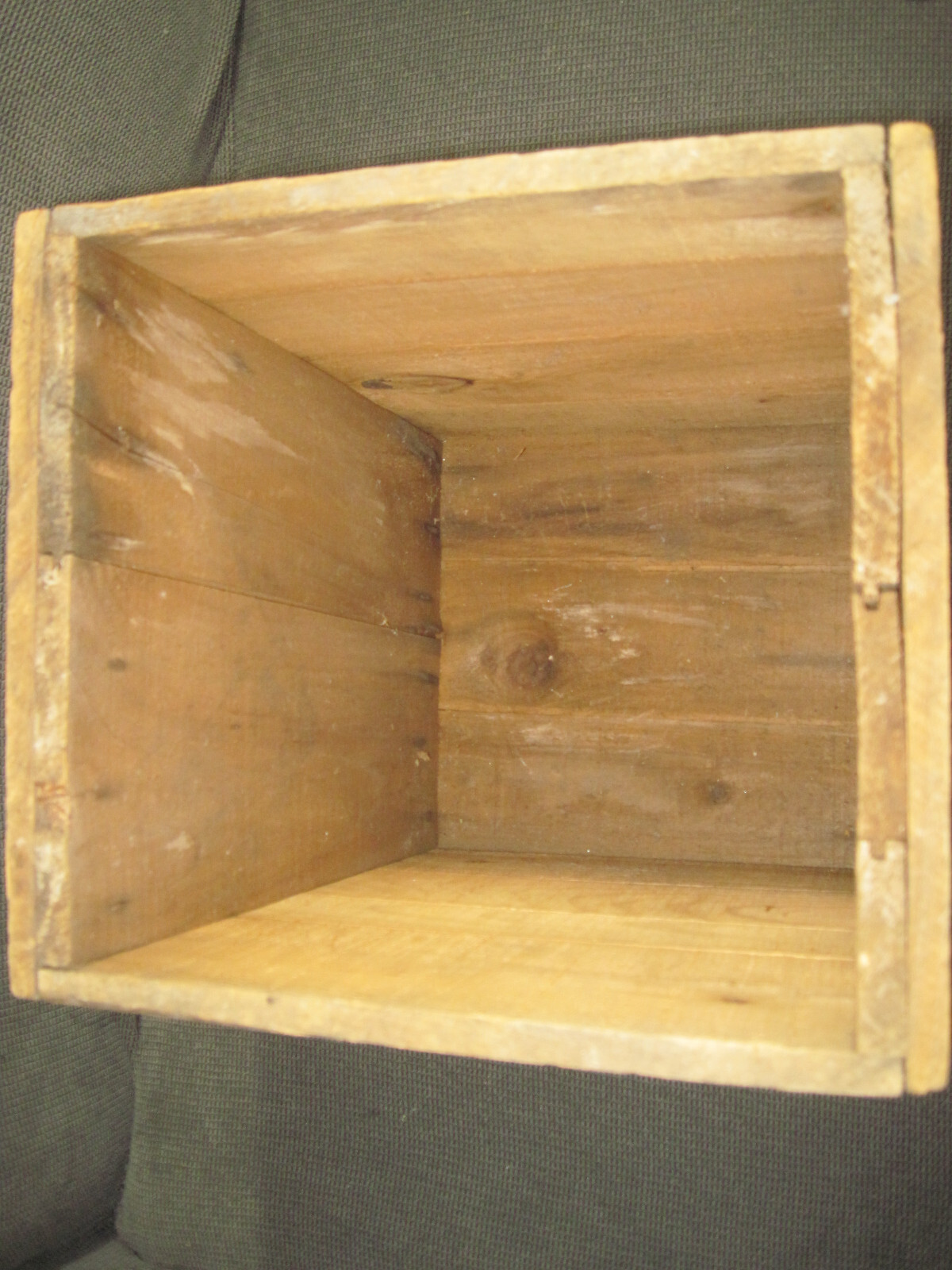 Antique Merck & Co. Manufacturing Chemists wooden shipping storage box crate