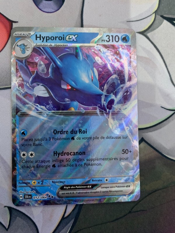 Carte Pokemon Hyporoi Ex 012/064 Fr Nm
