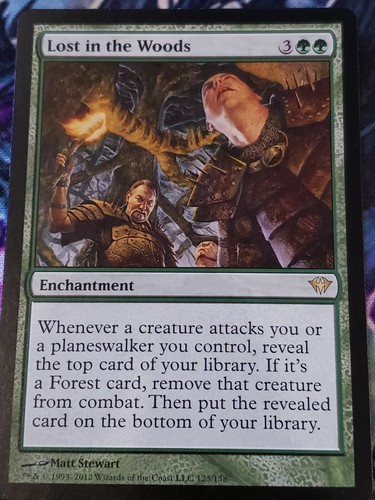 Lost in the woods Dark Ascension Mtg Card Mint Condition Rare | eBay