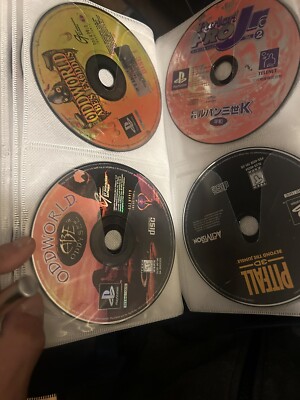 playstation 1 Ps1 games lot disc only pick and choose bundle saving deals Sony